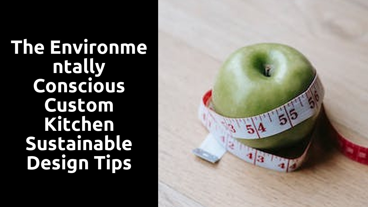 The Environmentally Conscious Custom Kitchen Sustainable Design Tips